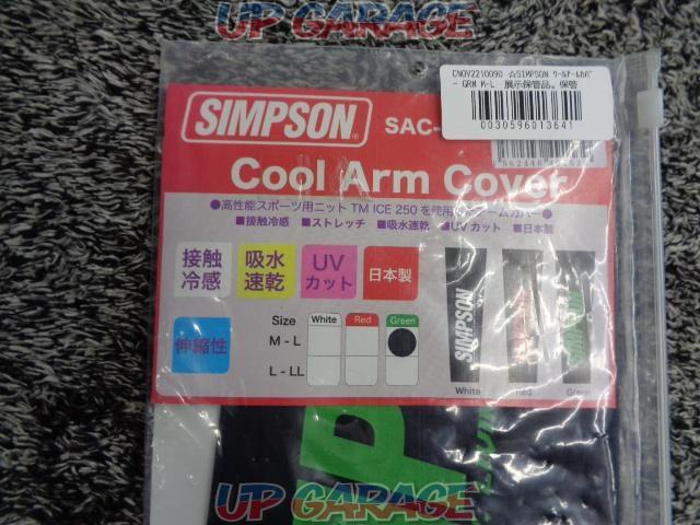 SIMPSON
Cool arm cover
GRN
M-L-02