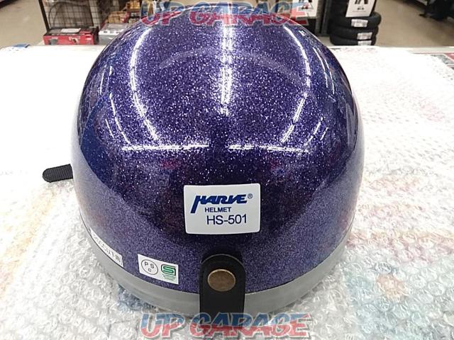 フリーサイズ HS-501 コルクヘルメット メタルパープル -03