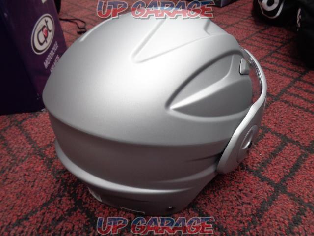 【ceptoo】 ジェットヘルメット CZ-705 マットシルバー サイズ:57‐59cm-03