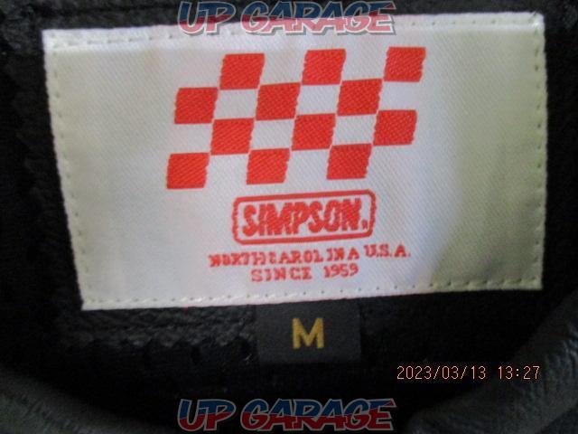 ◆SIMPSON
SLT-6111
Leather shirt
Size M-03