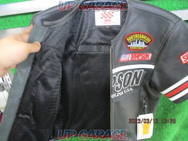 ◆SIMPSON
SLT-6111
Leather shirt
Size M-06
