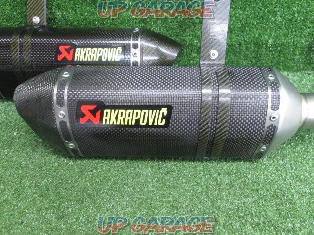 ★AKRAPOVIC(アクラポビッチ) カーボンサイレンサー 適合車種:ニンジャ1000-02