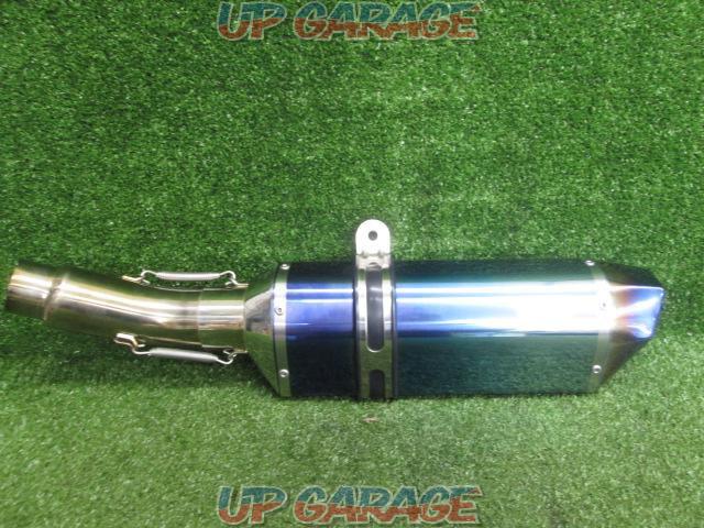beat japan
Titanium slip-on silencer
Remove ZX-6R (model year unknown)-03