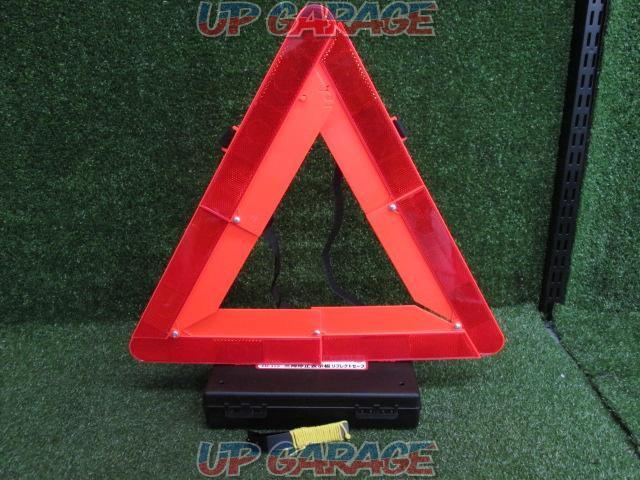 Emerson
Motorcycle stop triangle sign
Reflect safe-02