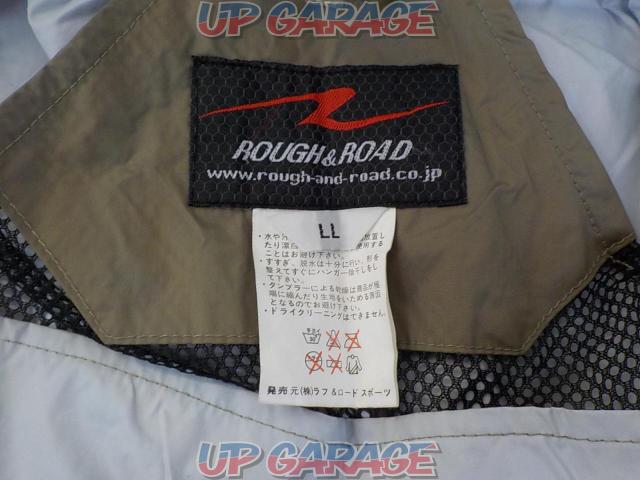 ROUGH & ROAD (Rafuandorodo)
Dual Tex compact rain suit top and bottom set
Size: LL
RR7966/RR5232-06