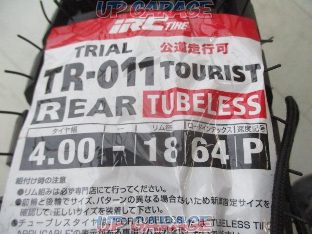 IRC 井上ゴムバイクタイヤ TRIAL WINNER TR-011 TOURIST 2023年製 4.00-18-05