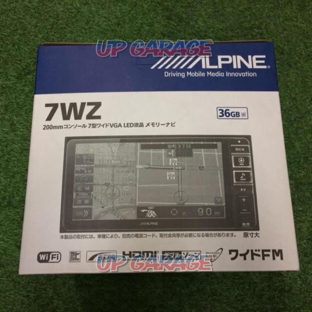 ALPINE 7WZ 7型ワイドLED液晶メモリーナビ-06