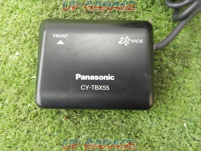 Panasonic CY-TBX55D 【ビーコンの渋滞情報や規制情報をもとに、より早く目的地に到着できるようにルートを自動的に探索できる機能】 ’08年モデル ※裏面カバー破損有-02