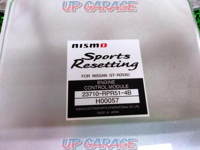 NISMO
Sports Resetting
TYPE-1
(GT-R
R35
(For 15 years model)
Unused
2 split 2024.02
Price Cuts!-05