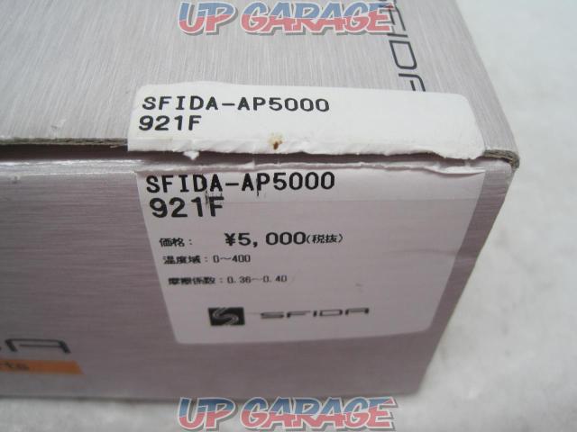 SFIDA
AP5000
921F
Brake pad (front) Unused item
T07356-04