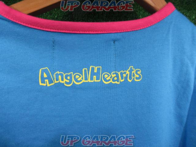 未使用品 サイズWS Tシャツ 青ピンク AngelHearts(エンジェルハーツ)-02
