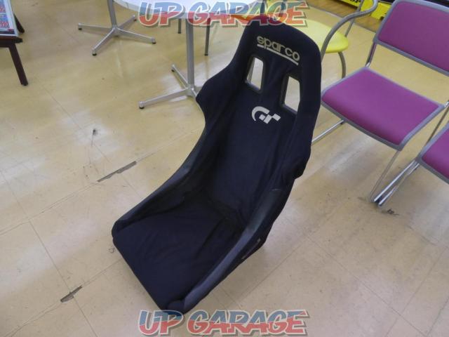※現状販売 SPARCO Gran Turismo レーシングコックピット フルバケットシート (T09190)-02