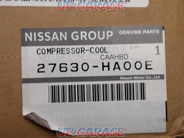 【値下げ!!】 日産純正(NISSAN) [27630-HA00E] ラフェスタ(CW系)純正 エアコンコンプレッサー/Compressor-Cool 1基-02