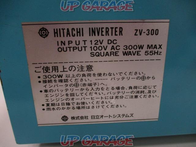 ※ current sales
HITACHI
INVERTER
ZV-300
(U04353)-06