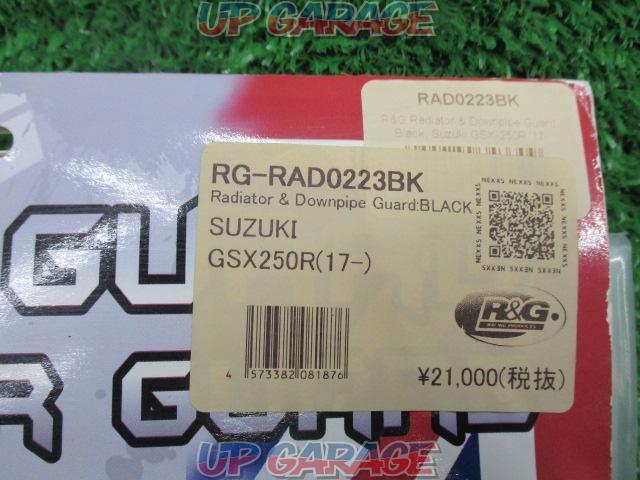 値下げ!R&G ラジエター&ダウンパイプガード GSX250R(17-)-07