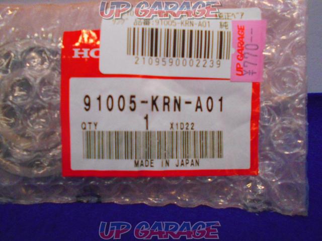 HONDA (Honda)
Genuine bearing
Product number: 91005-KRN-A01-02