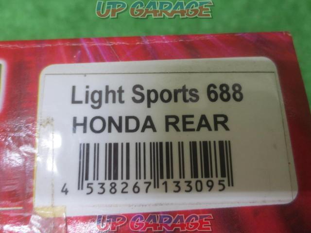 acre Light Sports 688 HONDA アコード/インスパイア リアブレーキパッド U10500-02
