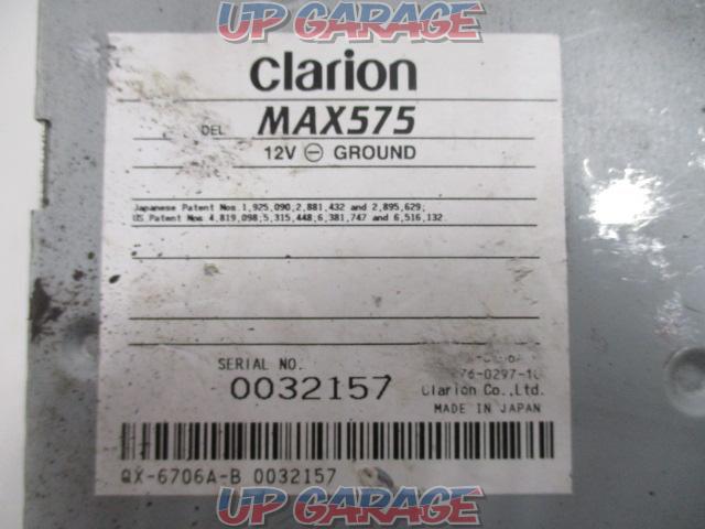 Clarion MAX575-04