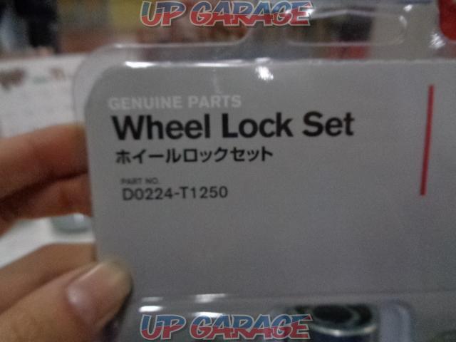 Nissan genuine
Wheel lock set-02