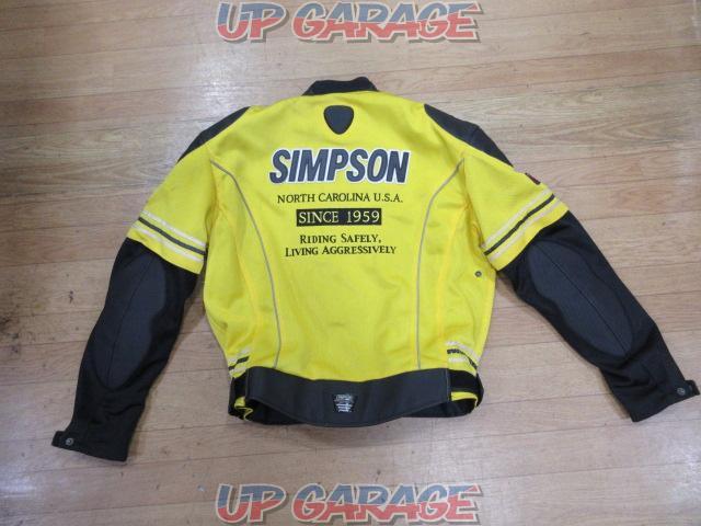 SIMPSON(シンプソン) RACING メッシュジャケット Lサイズ-08