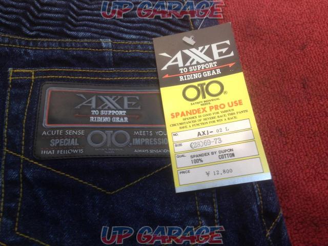Size: Ladies 28 (flat W34cm)
AXXE
Jeans-02