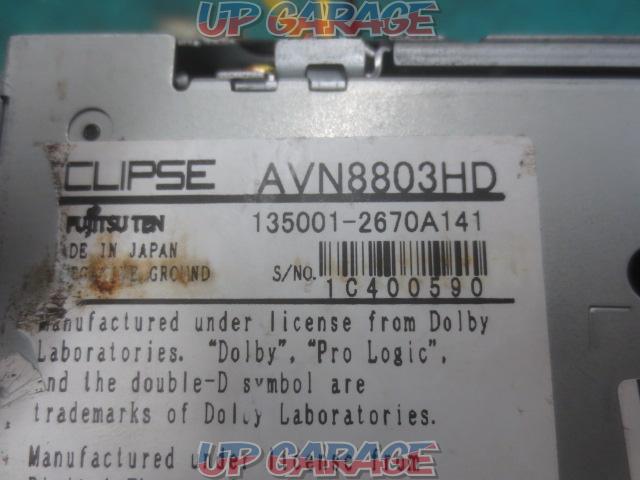 ECLIPSE AVN8803HD 2DIN HDDナビゲーション 2003年モデル-04