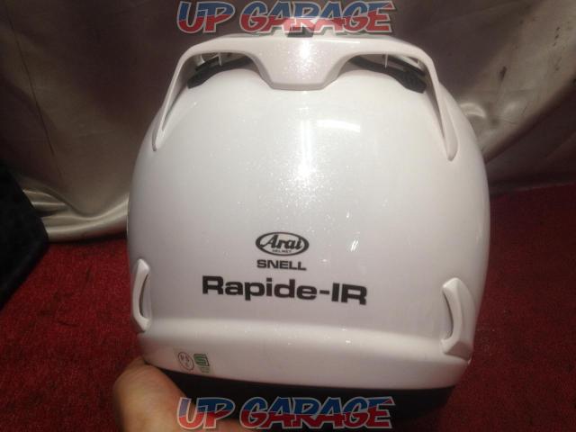 Arai(アライ) RAPIDE-IR フルフェイスヘルメット グラスホワイト Sサイズ-04