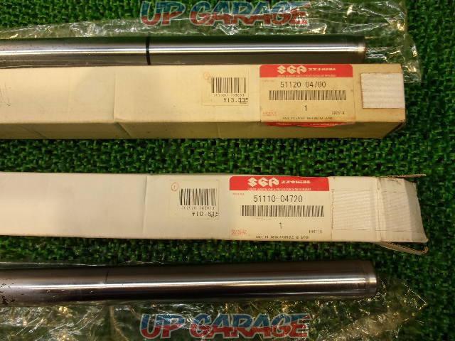 RG50Γ (NA11)
Genuine front fork inner tube left and right set
Part number left 51120-04700
Right 51110-04720-02