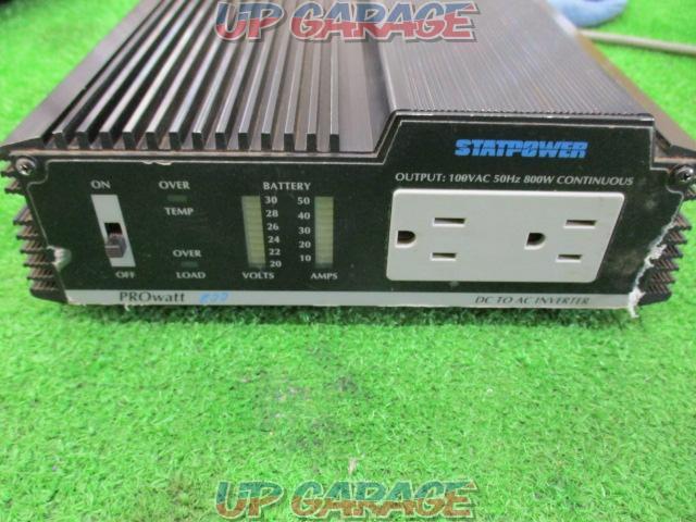ワケアリ Xantrex STATPOWER PROwatt 800 DC TO AC INVERTER-02