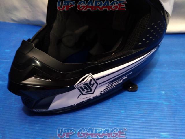 サイズ:S 54cm-55cm HJC CL-MX オフロードヘルメット 黒/白 製造:2015年-04