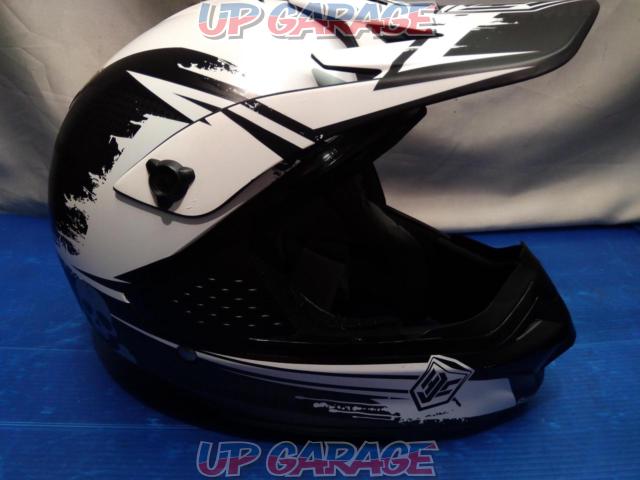 サイズ:S 54cm-55cm HJC CL-MX オフロードヘルメット 黒/白 製造:2015年-06