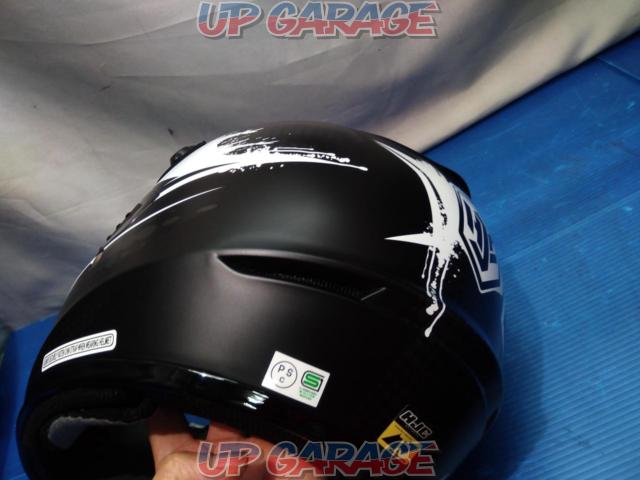 サイズ:S 54cm-55cm HJC CL-MX オフロードヘルメット 黒/白 製造:2015年-09