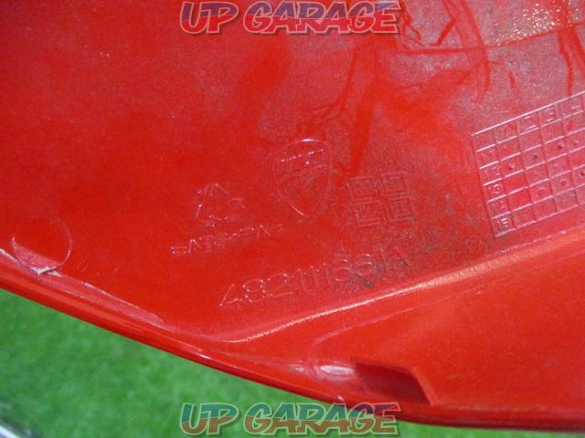 Significant price reduction! DUCATI
899
Panigale
Removed from 2014 (self-reported)
Tail cowl
Left only
Red-06