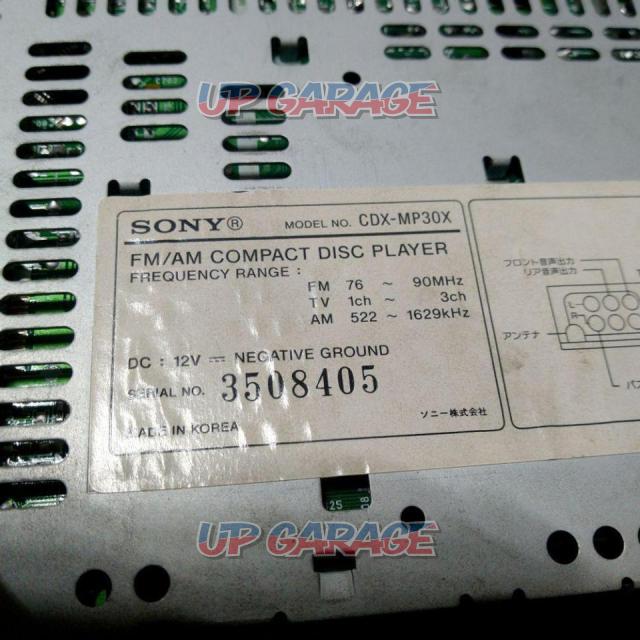 SONY
CDX-MP30X-02