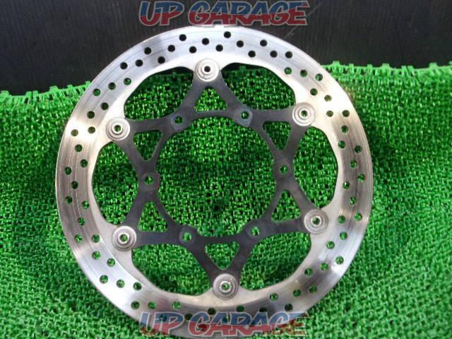Manufacturer unknown (YAMAHA?)
Front disc rotor
Outer diameter 310Φ
Offset zero
Inner diameter about 110 mm
Thickness remaining 4.9 mm-05
