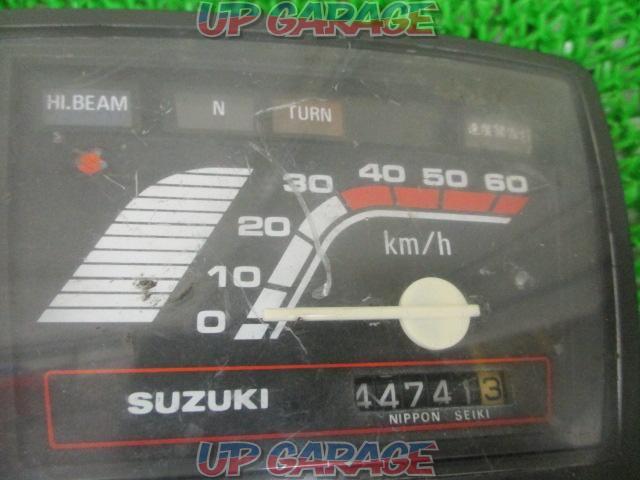 ☆値下げしました☆SUZUKI バーディ50(4スト) 純正スピードメーター 60km/h-08