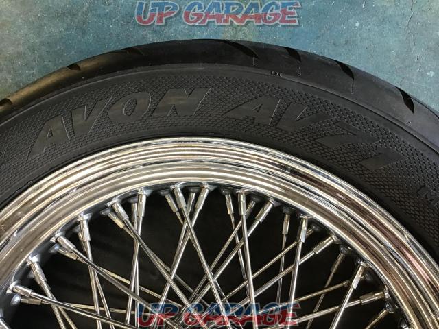 Price reduction!DNA
Spoke wheels (plated/mammoth?)
+
COBRA
AVON
AV71
(Front side/for Harley)
1 set-06