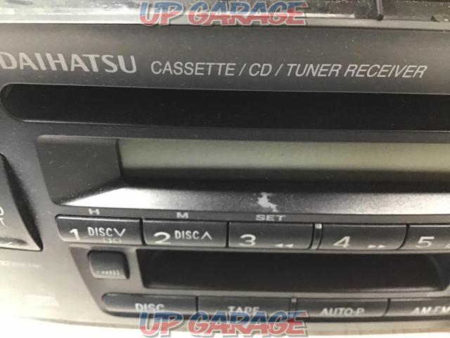 ダイハツ純正(DAIHATSU)[86180-B2050] ミラアヴィ?? 異形オーディオ CD+カセットチューナー-03