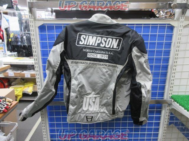 SIMPSON (Simpson)
Nylon jacket
Silver
M size-02