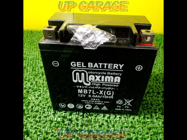 MAXIMA
gel battery
MB7L-X(G)-02