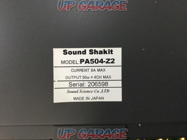 【値下げ!】sound science (サウンドサイエンス) [PA504-Z2] Sound Shakit サウンドシャキット ハーネス付き 1台-03