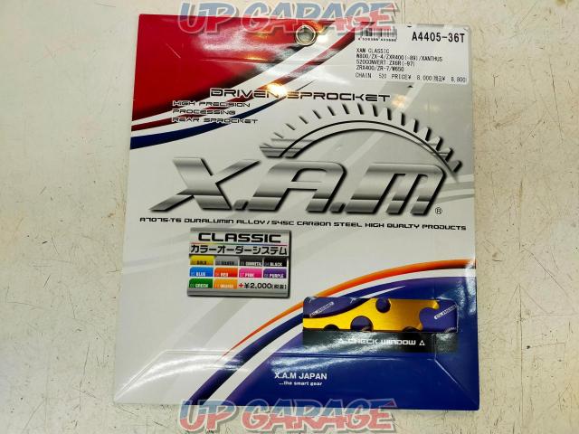 X.A.M-JAPAN(ザムジャパン) CLASSICリアスプロケット(520-36T) 【W650/800・他】 ★大特価!2024-3月より大幅値下げ!★-06