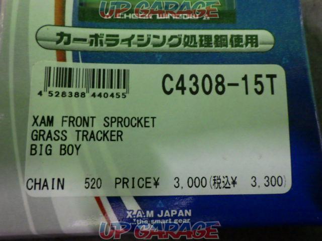 XAM JAPAN(ザムジャパン) フロントスプロケット C4308-15T-02