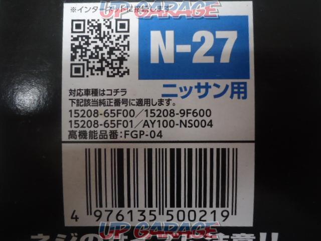 Nitto Kogyo
FirstGrid
oil filter
N-27
For Nissan]
Unused
V12410-02