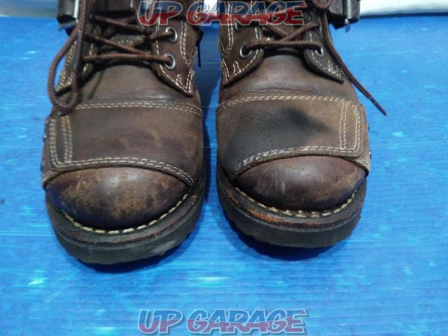 Size: 23.0cm
Alpha
Tea
Leather boots-02