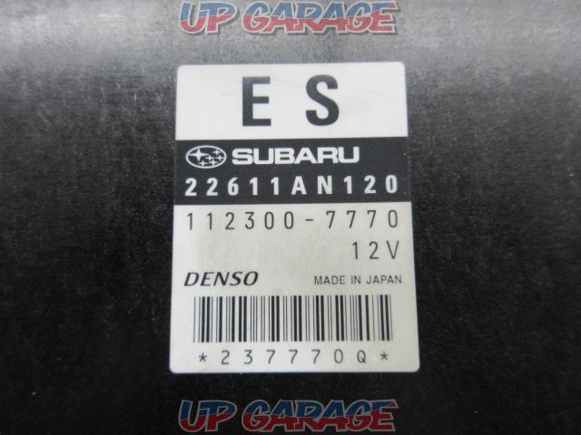 スバル純正(SUBARU)レガシィ ツーリングワゴン BP5 後期 純正エンジンコンピューター 22611AN120-04