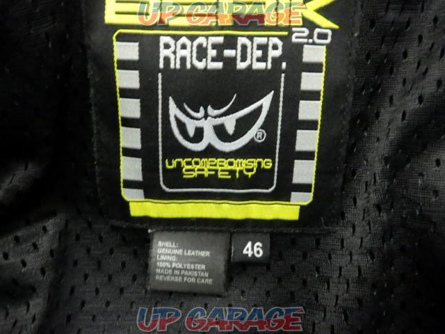【ライダース】BERIK(ベリック) RACE-DEP 2.0 レーシングレザージャケット&パンツセット サイズ:【ジャケット46+パンツ50】-08