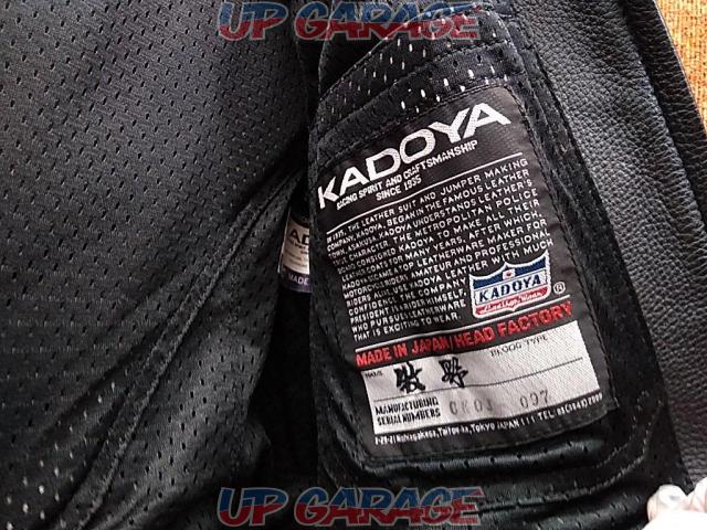 サイズ:S KADOYA(カドヤ) CLASH KING(クラッシュキング) レザージャケット-08