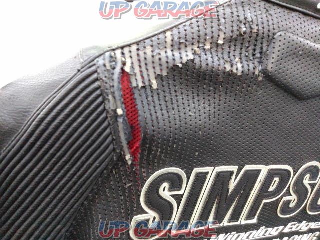 □Campaign special price! SIMPSON premium PU leather jacket-04
