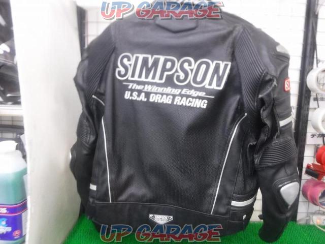 □Campaign special price! SIMPSON premium PU leather jacket-10